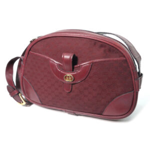 OLD Gucci 70sマイクロGG UFOジャガードショルダー