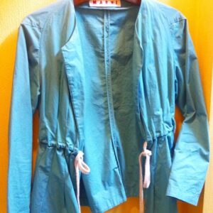 MARNI　春物！青ブラウスジャケット